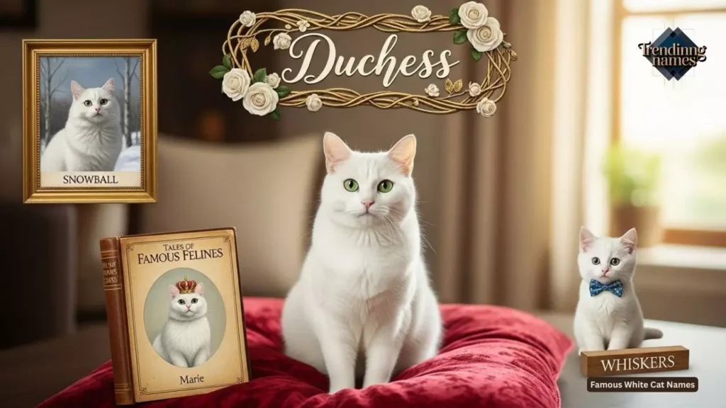Famous White Cat Names