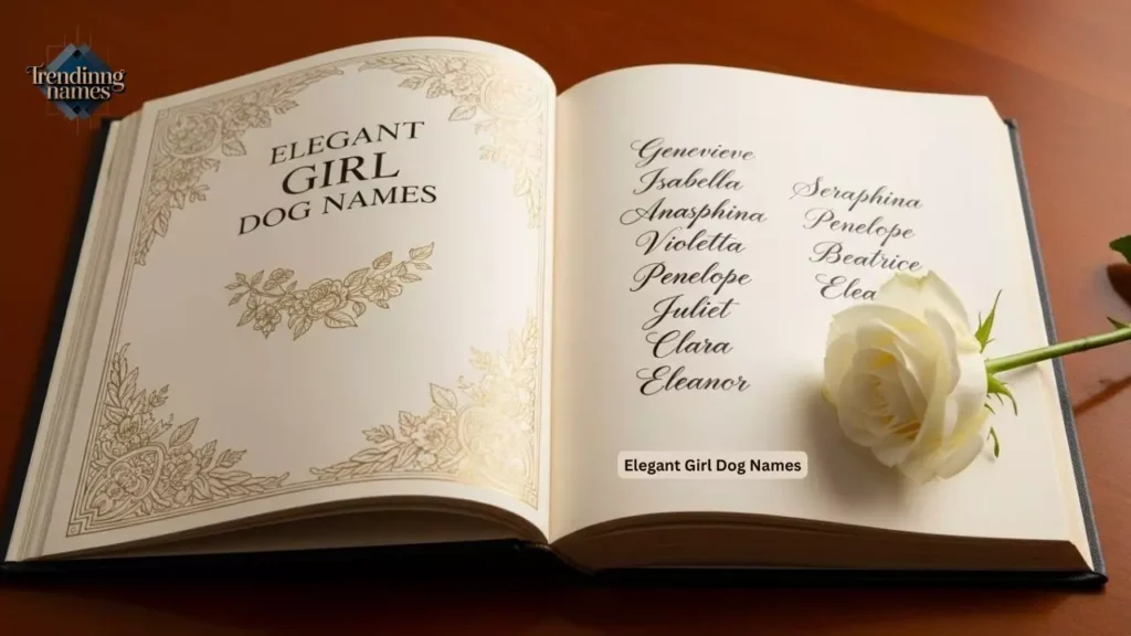 Elegant Girl Dog Names