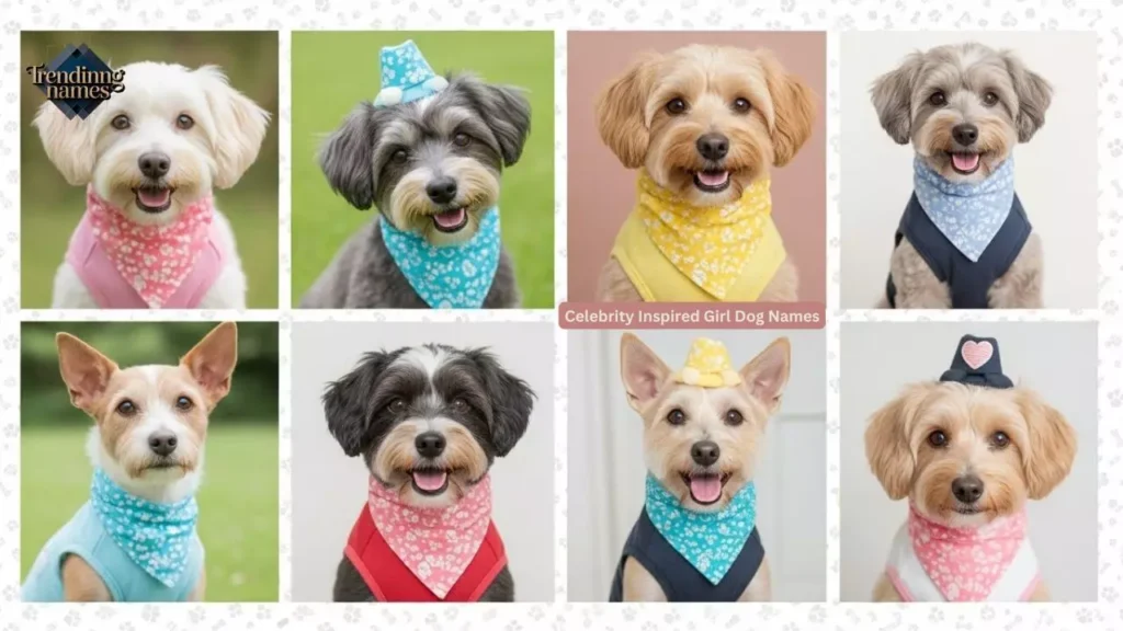 Celebrity Inspired Girl Dog Names