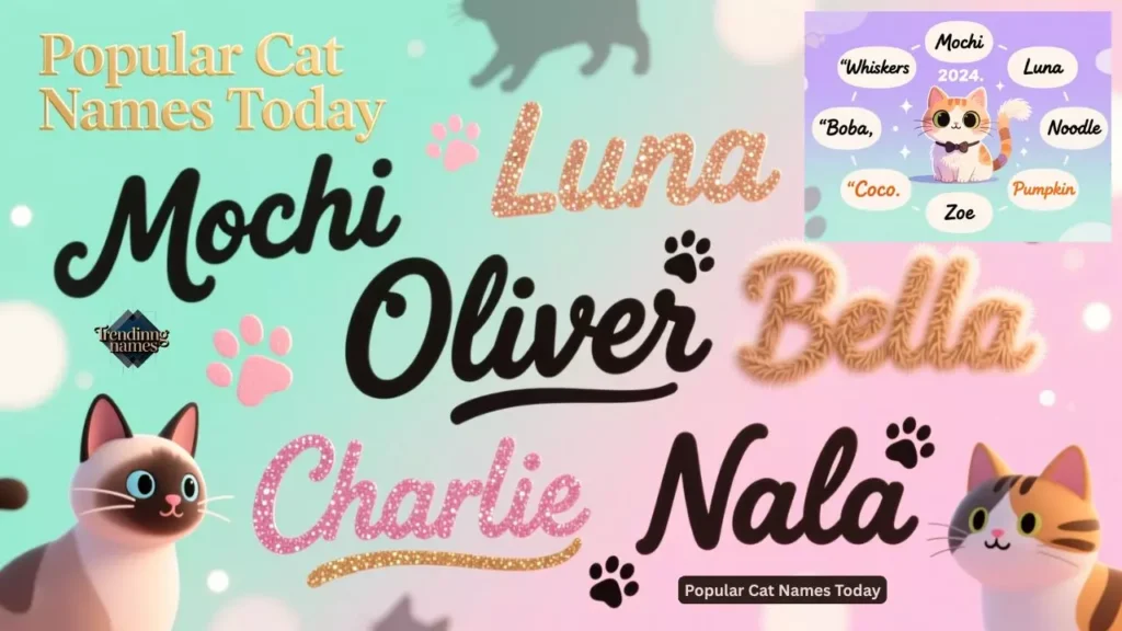 Popular Cat Names Today