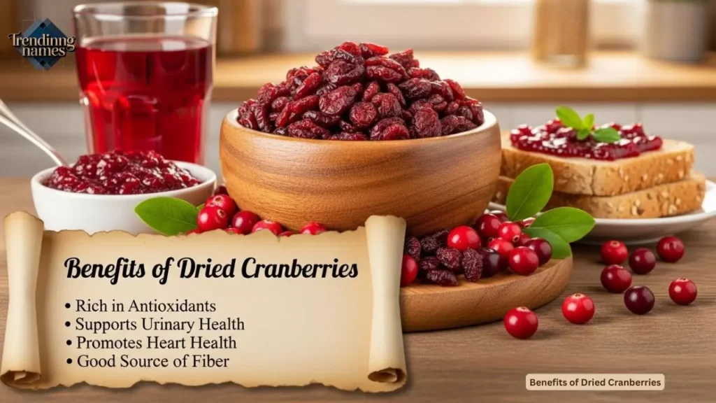 Benefits of Dried Cranberries