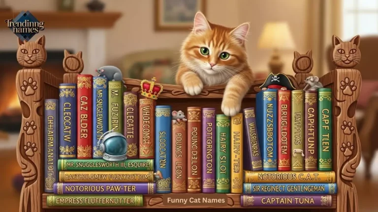 270+ Funny Cat Names List That Will Make You Laugh