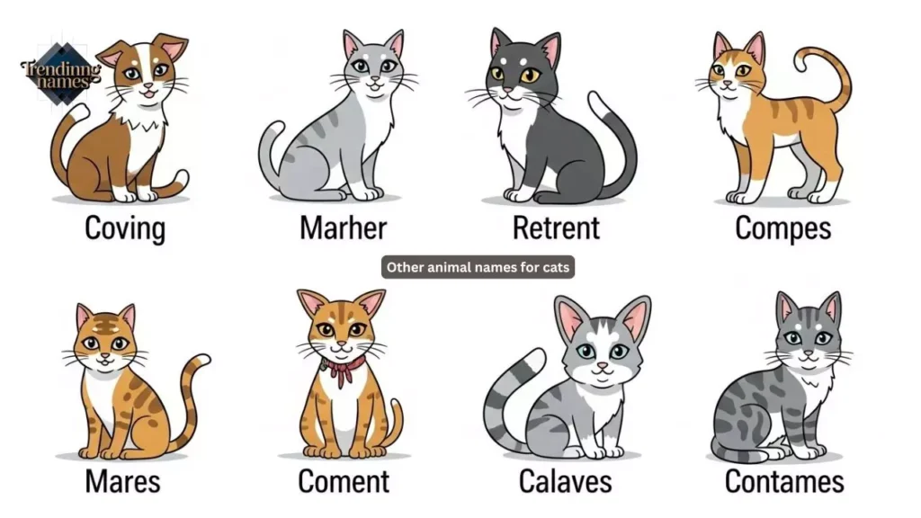 Other animal names for cats