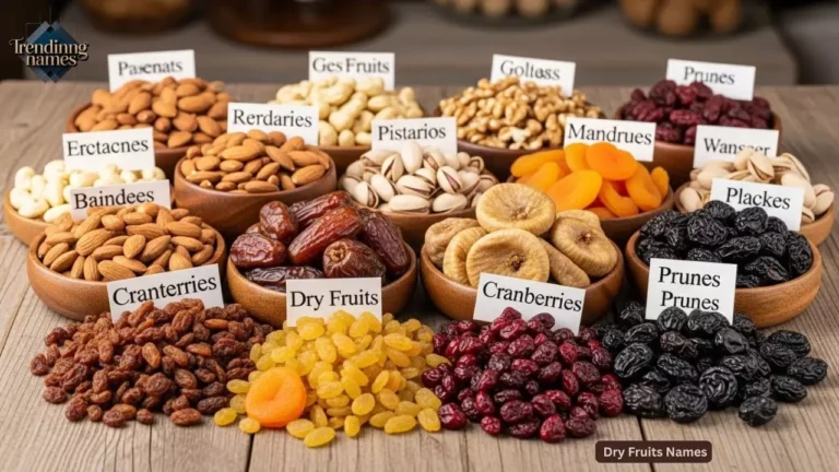 50 Dry Fruits Names List with Pictures and Benefits