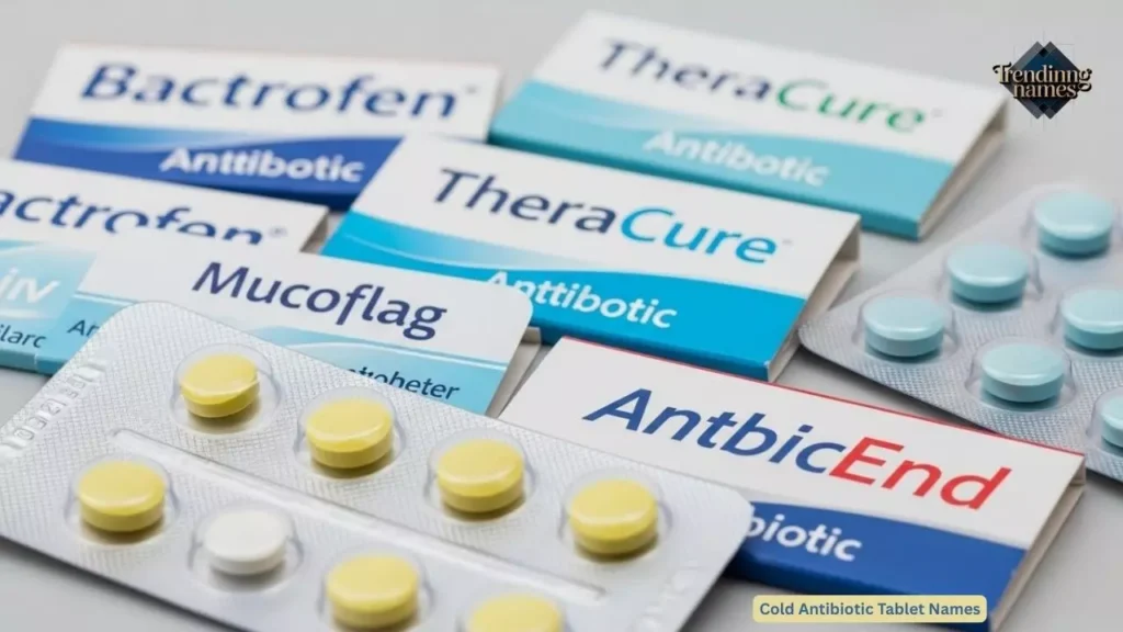 Cold Antibiotic Tablet Names