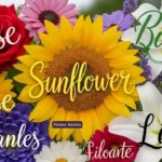 200+ Flower Names: Beautiful & Popular Flowers List