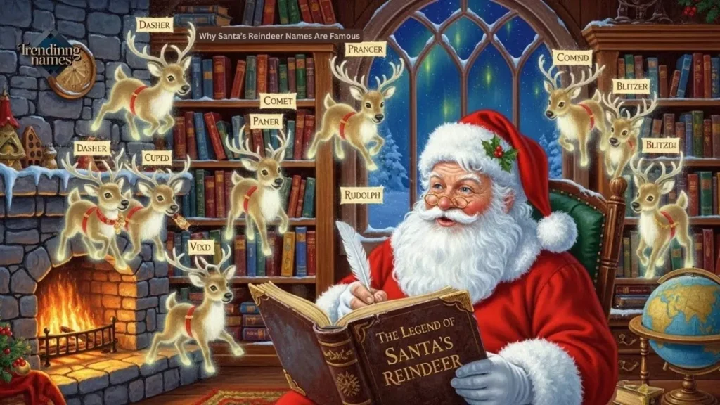 Why Santa’s Reindeer Names Are Famous