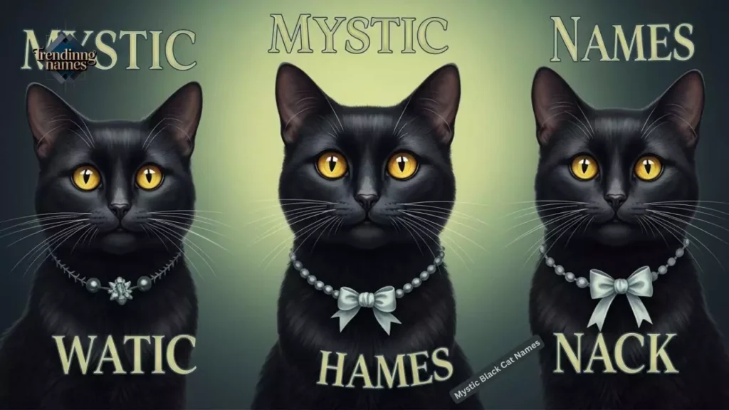 Mystic Black Cat Names