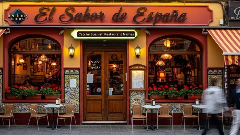 Catchy Spanish Restaurant Names
