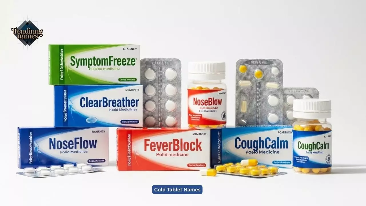 250+ Cold Tablet Names: Popular & Trusted Medicines List