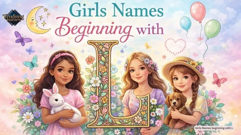 220+ Girls Names beginning with L: Cute & Unique Ideas