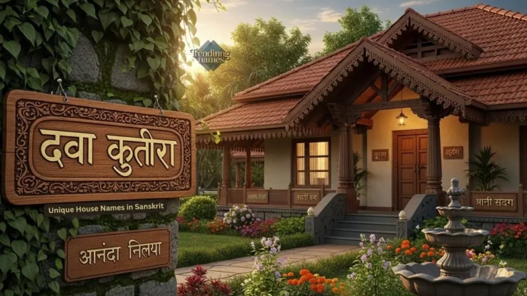 220+ Unique House Names in Sanskrit: Divine, Elegant & Meaningful Home Name Ideas