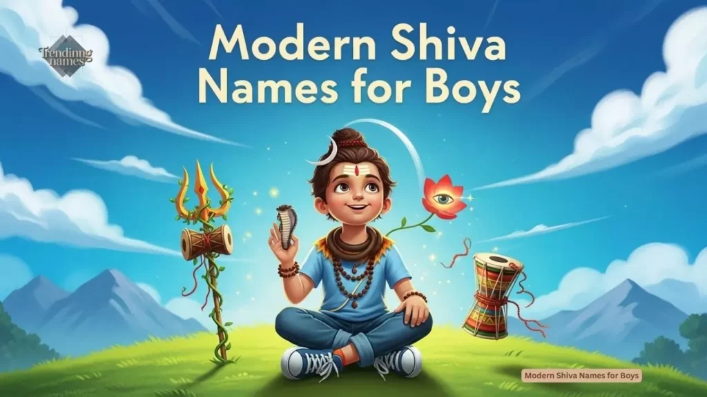 Modern Shiva Names for Boys