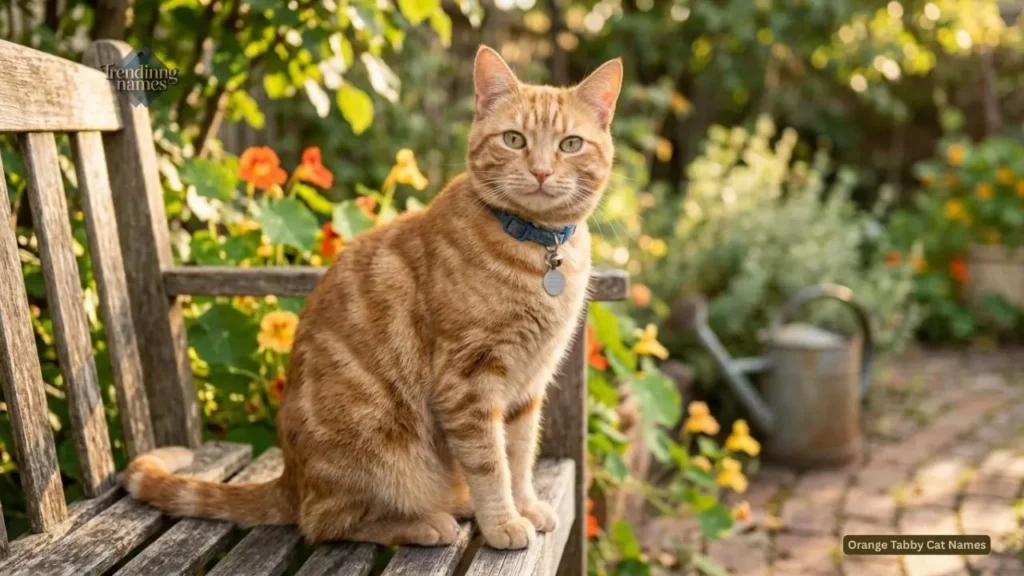 Orange Tabby Cat Names
