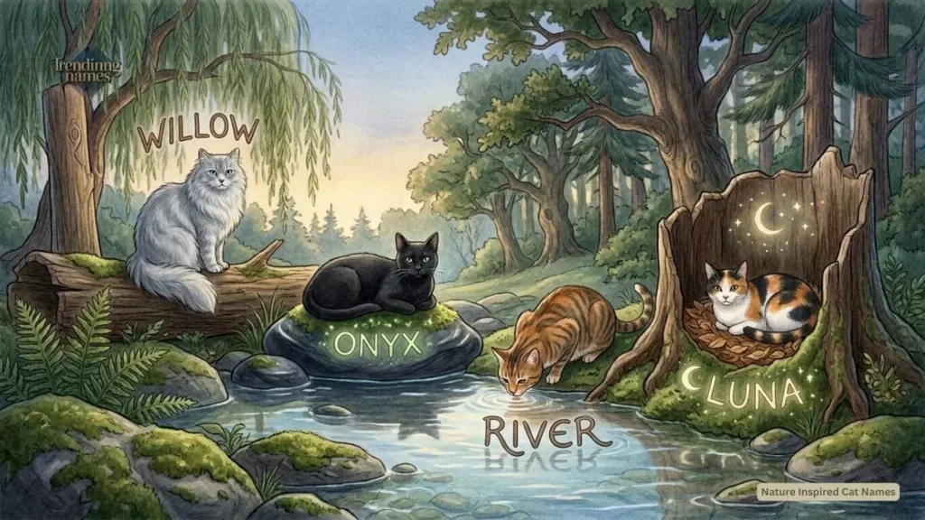 Nature Inspired Cat Names