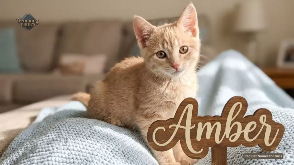 Red Cat Names for Girls