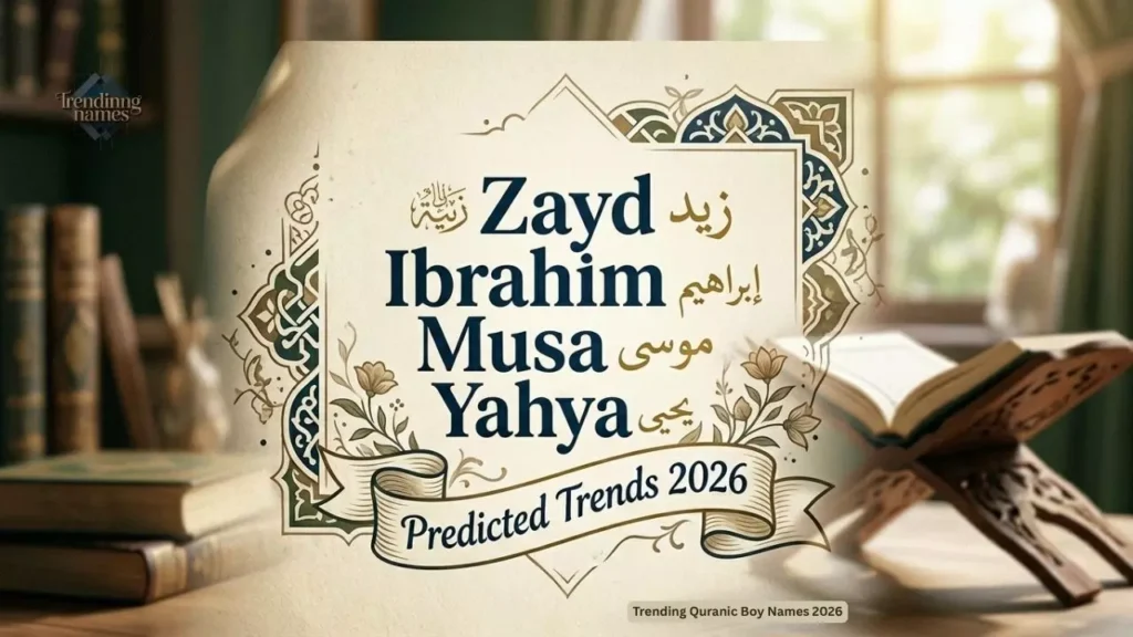 Trending Quranic Boy Names 2026