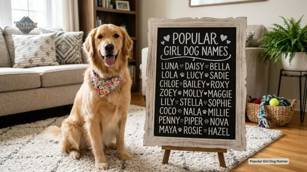 Popular Girl Dog Names